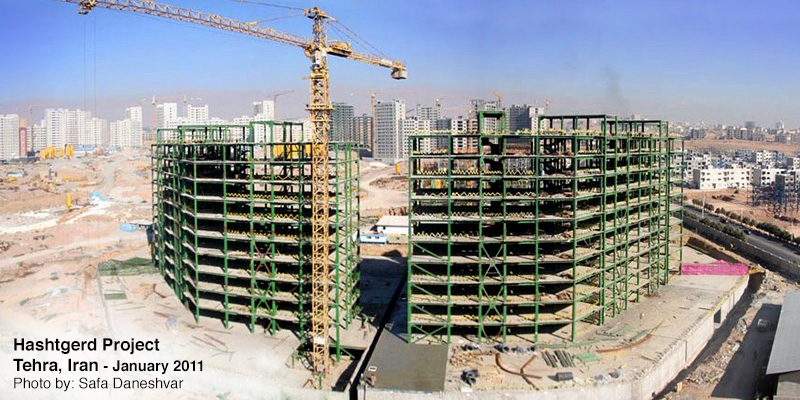 Hashtgerd Project towers, Tehran, Iran