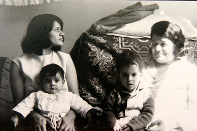 Simin Daneshvar (Left), Shayesteh javid (Right) (grandmother)